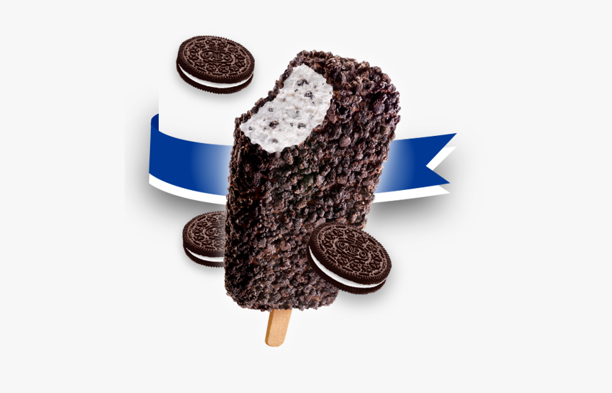 Pops Free On Dumielauxepices - Oreo Crunch Ice Cream, HD Png Download