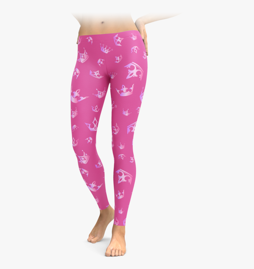 Transparent Pink Tiara Png - Leggings, Png Download