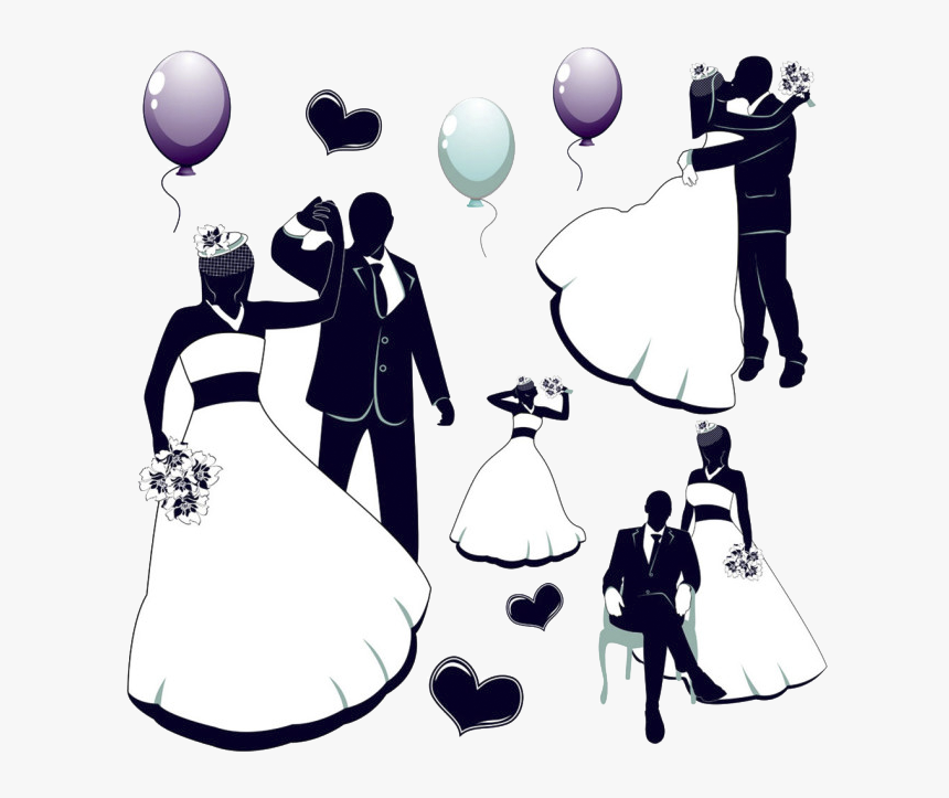 Wedding Invitation Bride Illustration - عکس شعر عروس داماد, HD Png Download