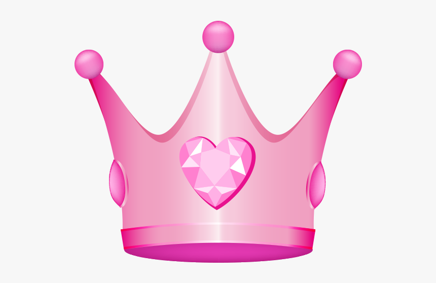 #pink #crown #tiara #queen #princess #royal #hearts, HD Png Download