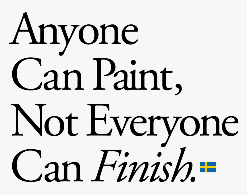 Anyone Can Paint, Not Everyone Can Finish Calligraphy, HD Png