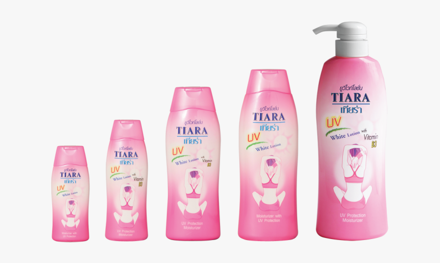 Tiara Uv White Lotion Vitamin B3 - Plastic Bottle, HD Png Download