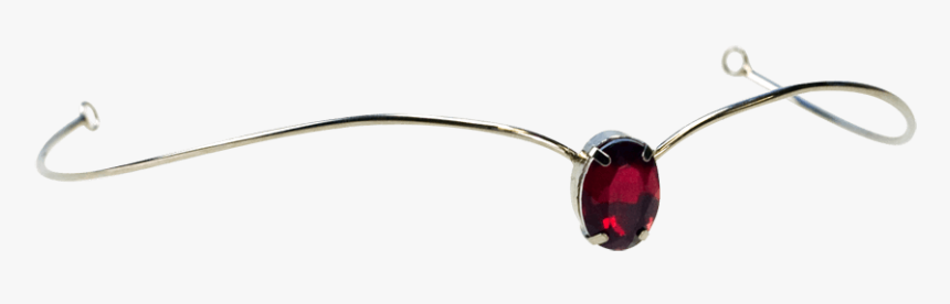 Single Jewel Renaissance Tiara - Ruby, HD Png Download