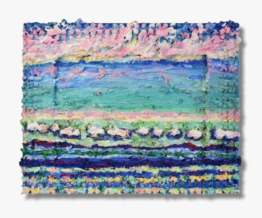 Hodler Clouds - Painting, HD Png Download