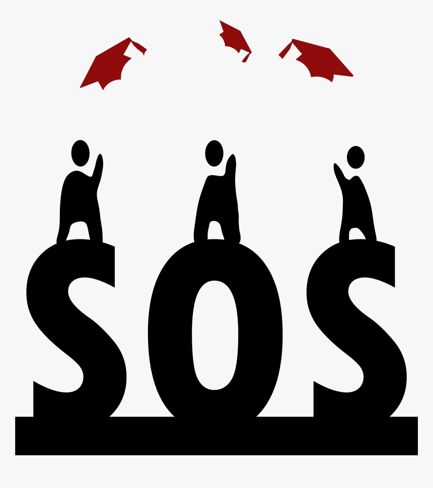 Student Silhouette Png, Transparent Png