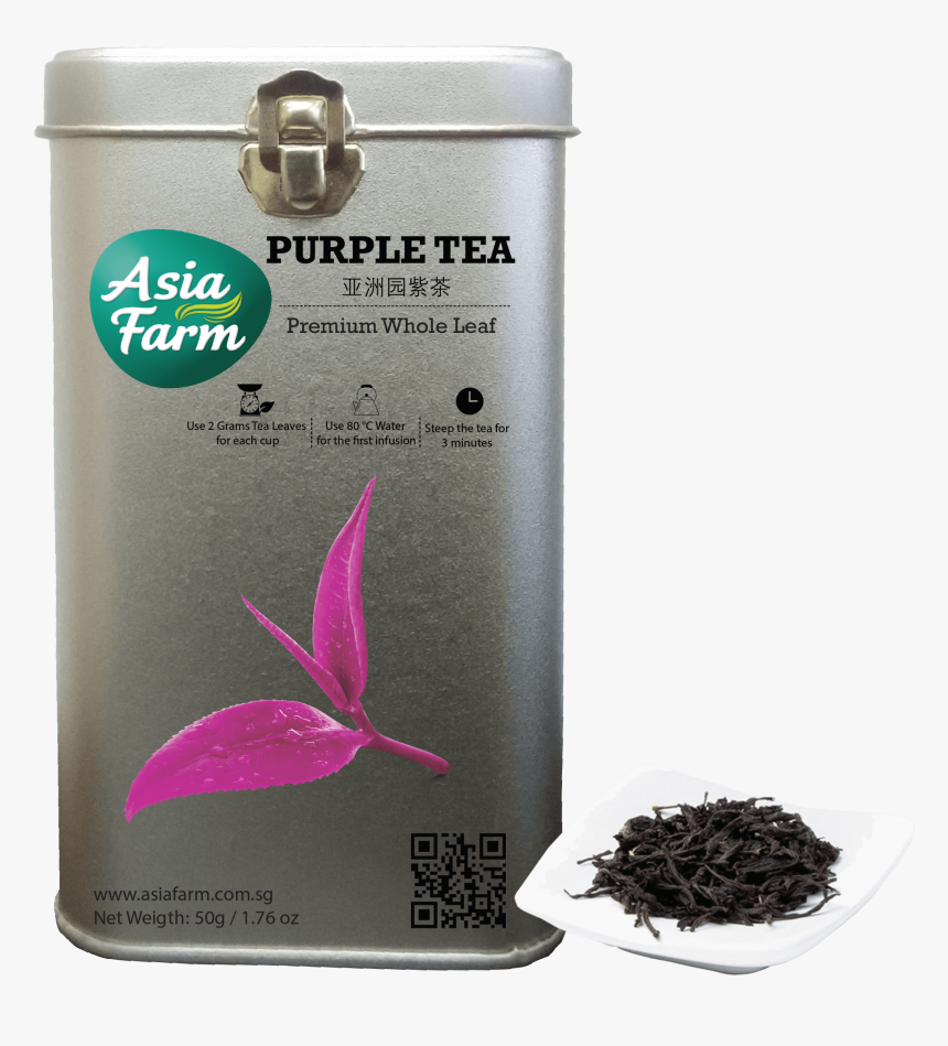 Asia Farm Purple Tea Whole Leaf - Asia Farm Purple Tea, HD Png Download