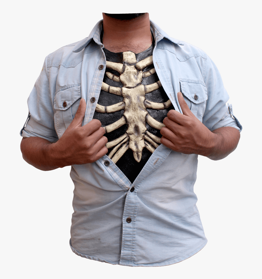 Bone Ribcage Chest Piece, HD Png Download