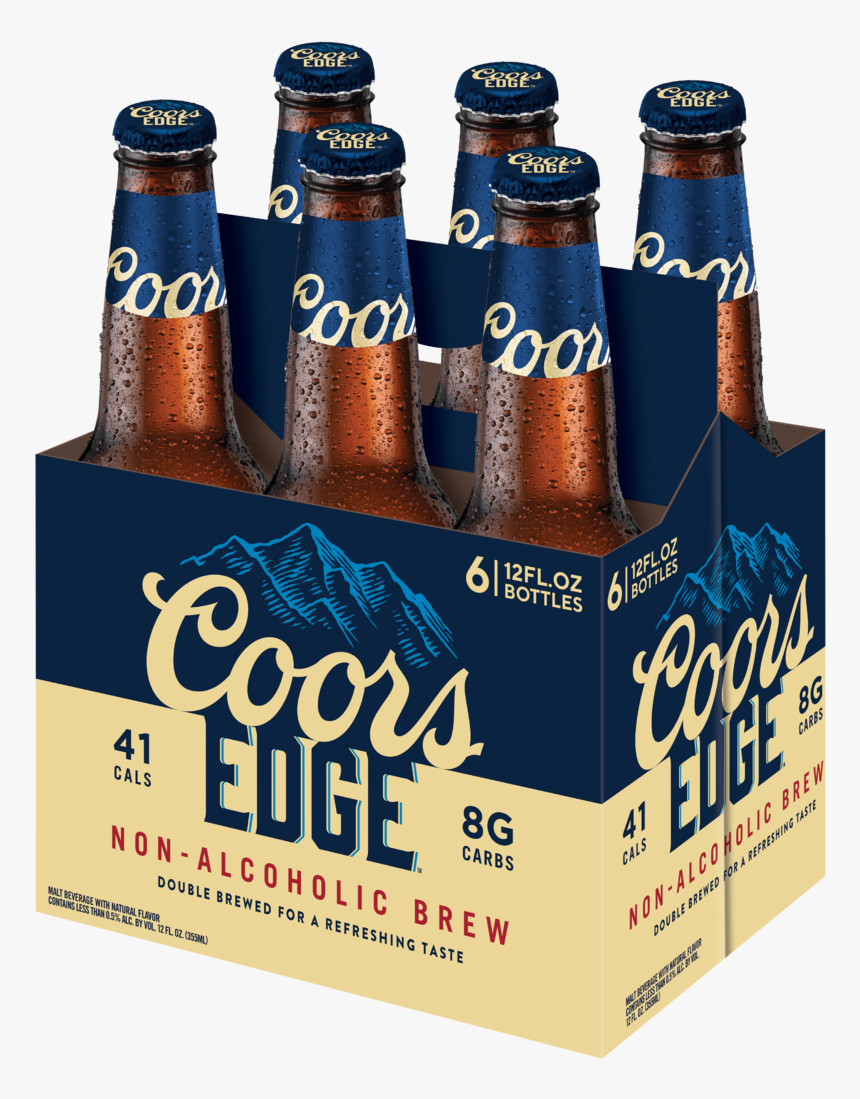 Coors Edge Non Alcoholic Beer, HD Png Download