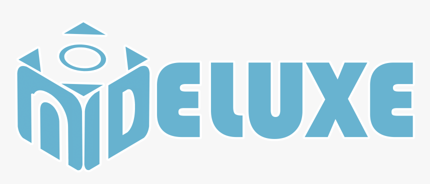 N Deluxe Logo Png Con Borde - Graphic Design, Transparent Png