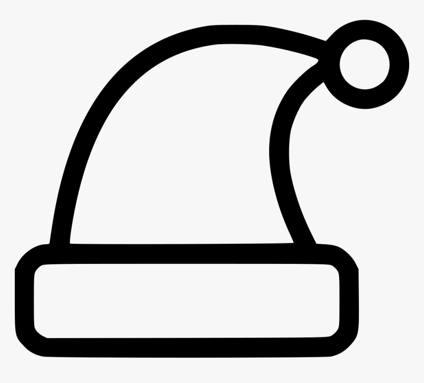 Santa Hat Gift Headhat - Gorro De Navidad Icon, HD Png Download