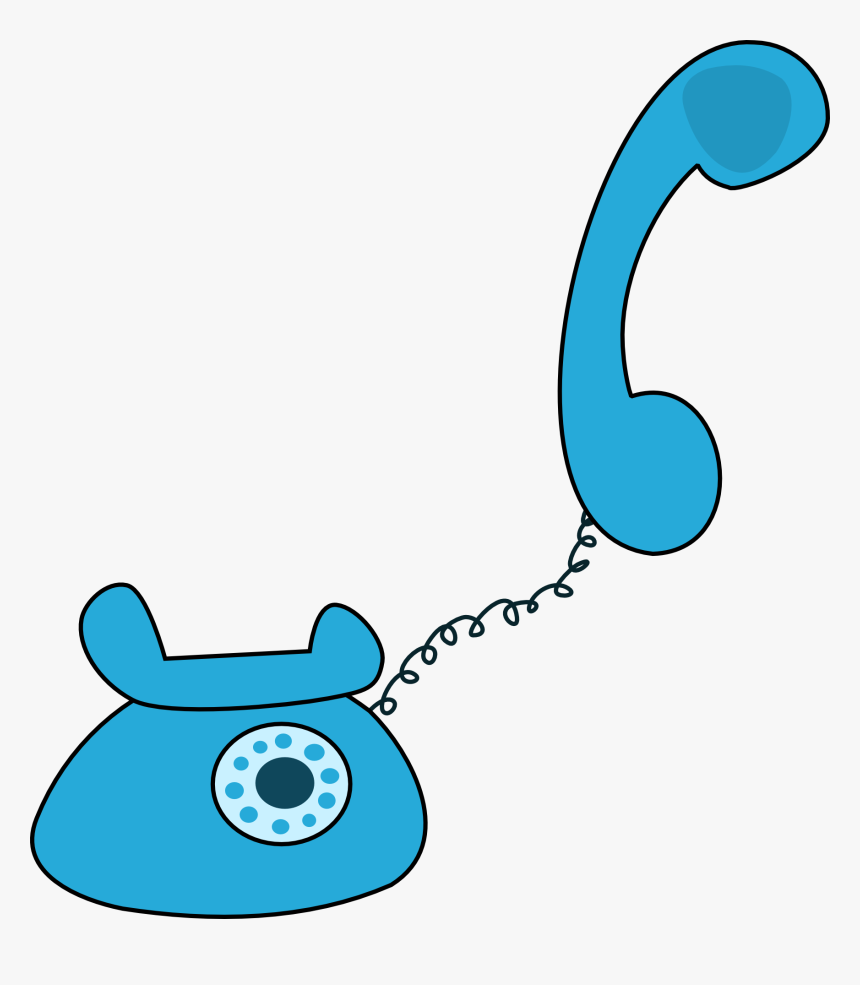 Clip Art Telephone Mobile Phone Clip - Cartoon Telephone Png, Transparent Png