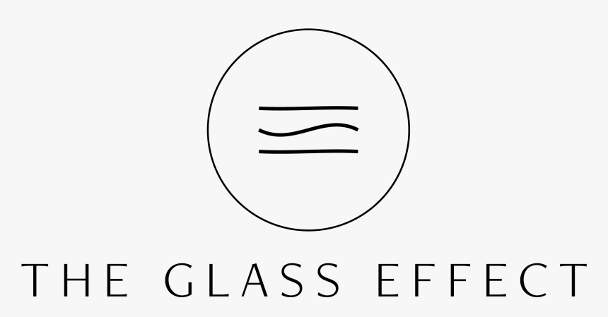 The Glass Effect Final Logo Black 21 52620e88 143d - Circle, HD Png Download