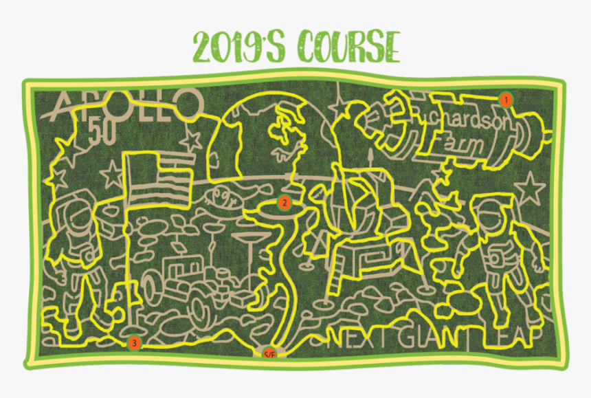 World’s Largest Corn Maze 5k - World's Largest Corn Maze, HD Png Download