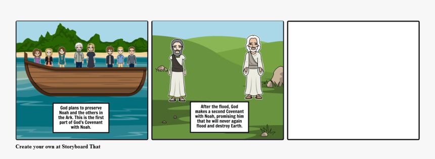 Storyboard Of Noahs Covenant, HD Png Download