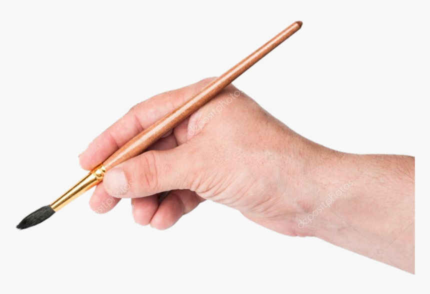 Mão Com Pincel Png , Png Download - Mão Com Pincel Png, Transparent Png