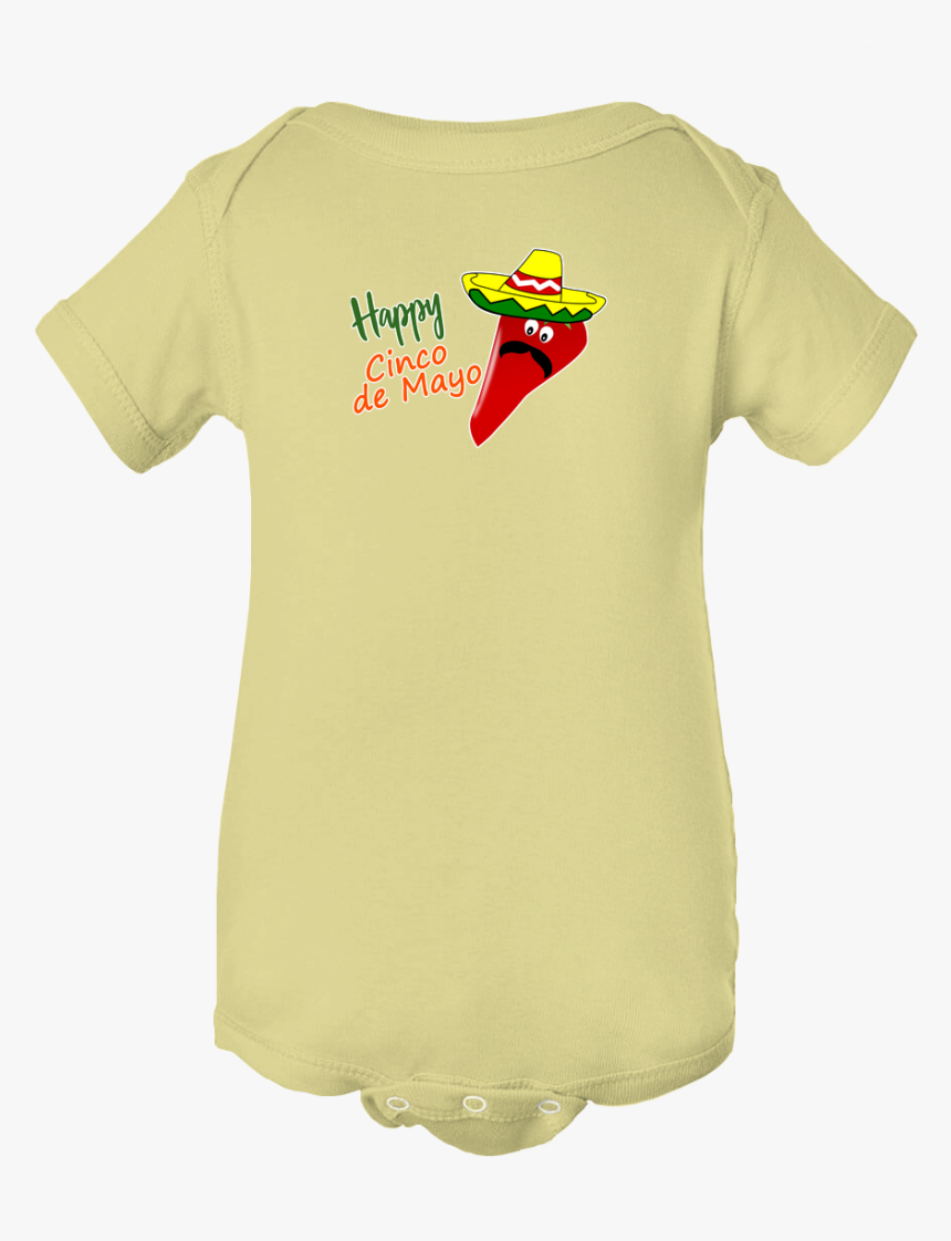 Happy Cinco De Mayo Mexican Sombrero Baby Onesie Bodysuit - Cute Christmas Baby Onesies, HD Png Download