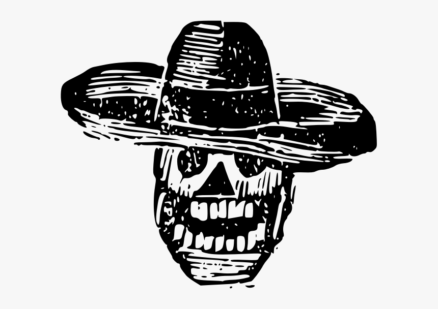 Hat Skull - Illustration, HD Png Download