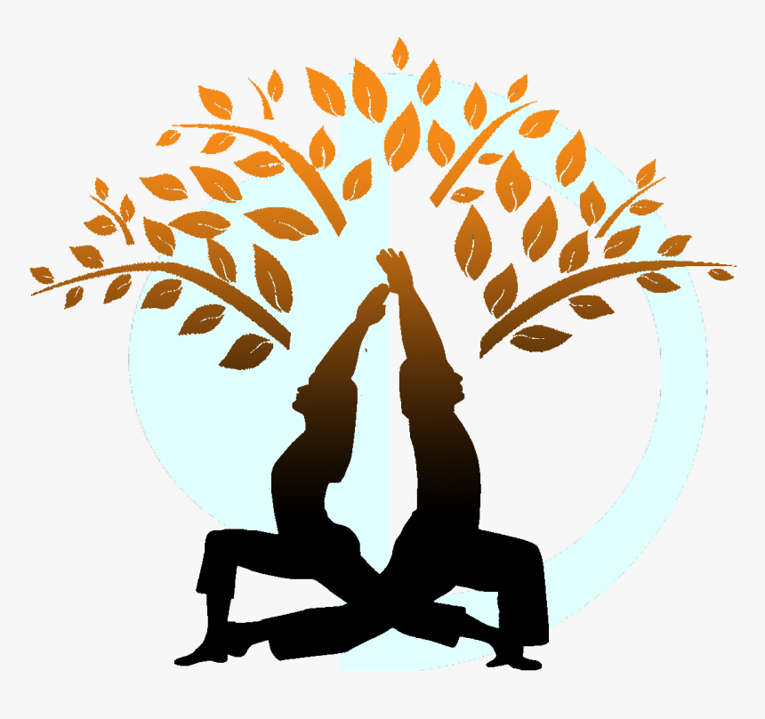 Postura Da Arvore Yoga - Yoga Tree Pose Silhouette, HD Png Download