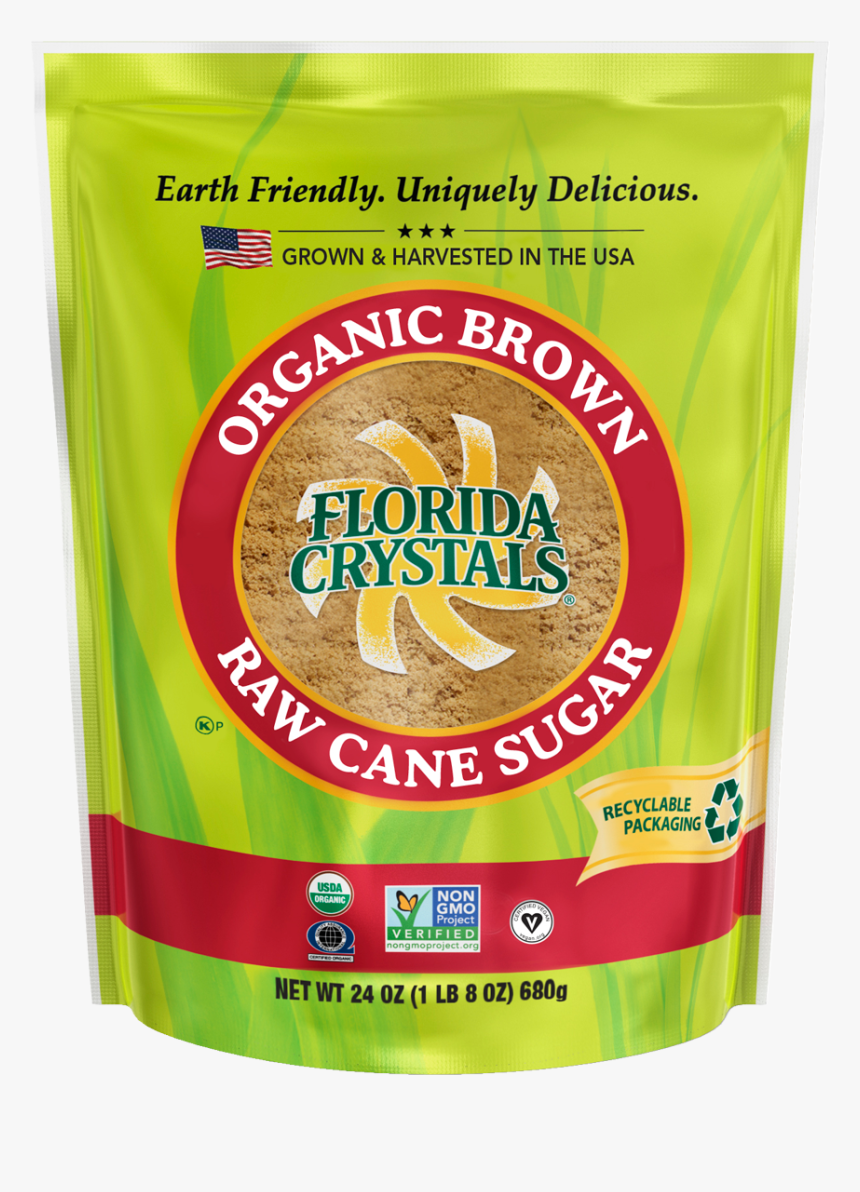 Florida Crystals Raw Cane Sugar, HD Png Download