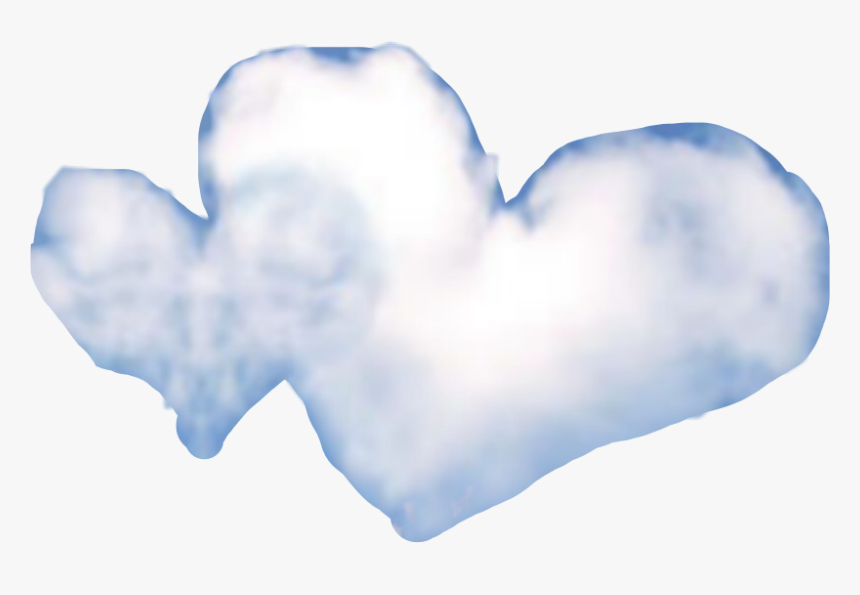 #clouds Cloud Clouds #heart #heartclouds Heart Clouds - Heart, HD Png Download