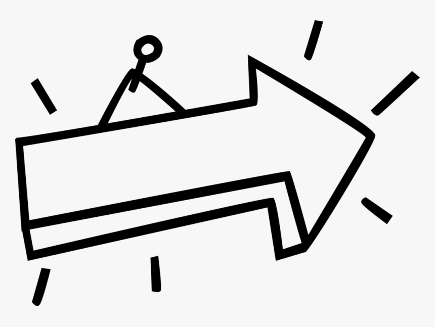 Transparent Neon Arrow Png, Png Download