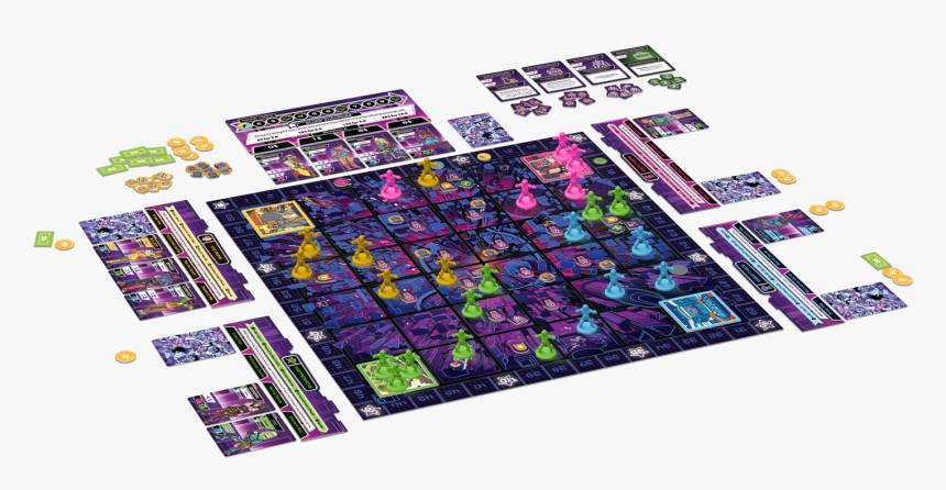 Neon Gods Layout, HD Png Download