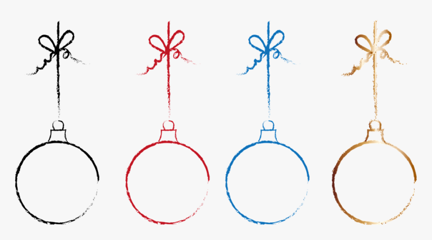Bolas De Navidad, Deco, Decoración, Navidad - Bolas De Navidad Png Lineas, Transparent Png