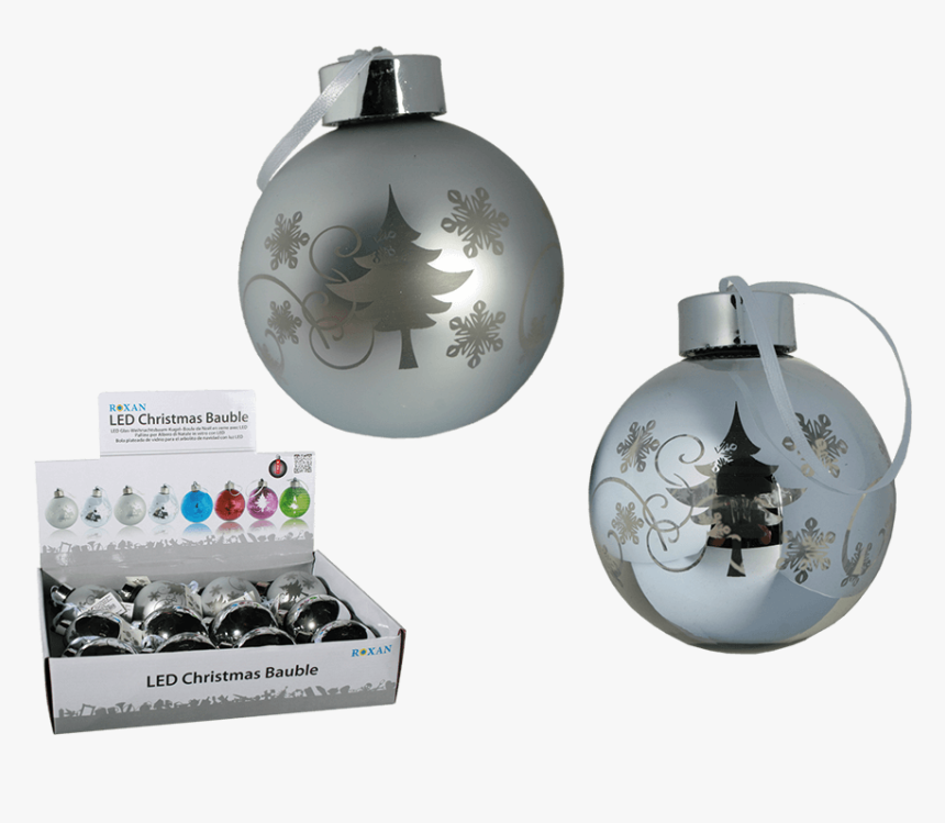 Bolas De Navidad Con Led, HD Png Download