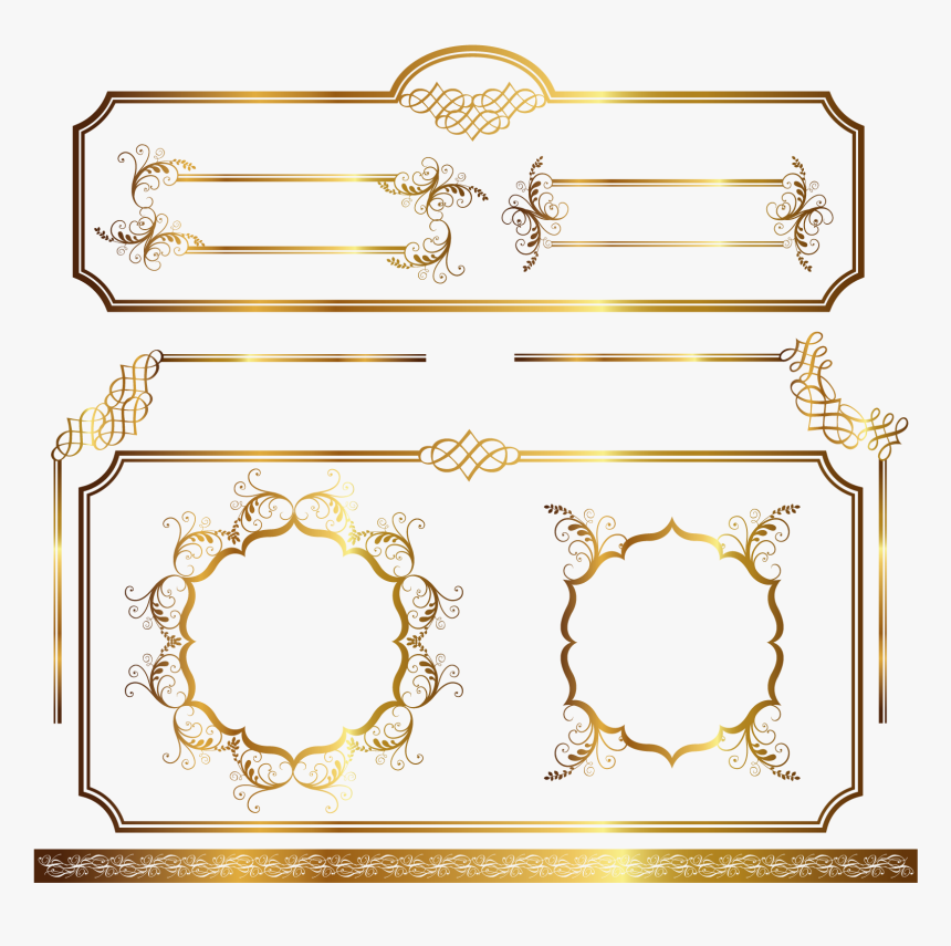 Pattern Border Png Background Image - Vector Graphics, Transparent Png