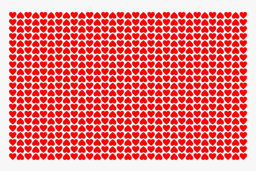 Alternating Hearts Pattern Background - Victor Vasarely Tau Ceti, HD Png Download