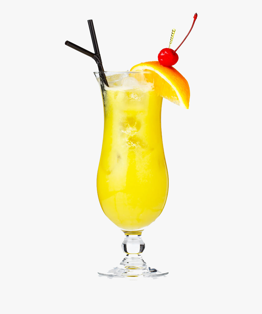 Cocktail Juice Mojito Margarita Rum - Yellow Bird Cocktail Png, Transparent Png
