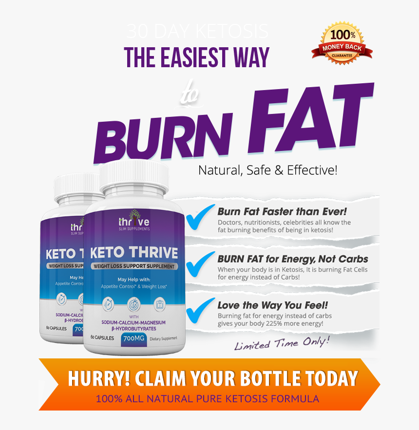 Keto Burn Advanced Weight Loss, HD Png Download