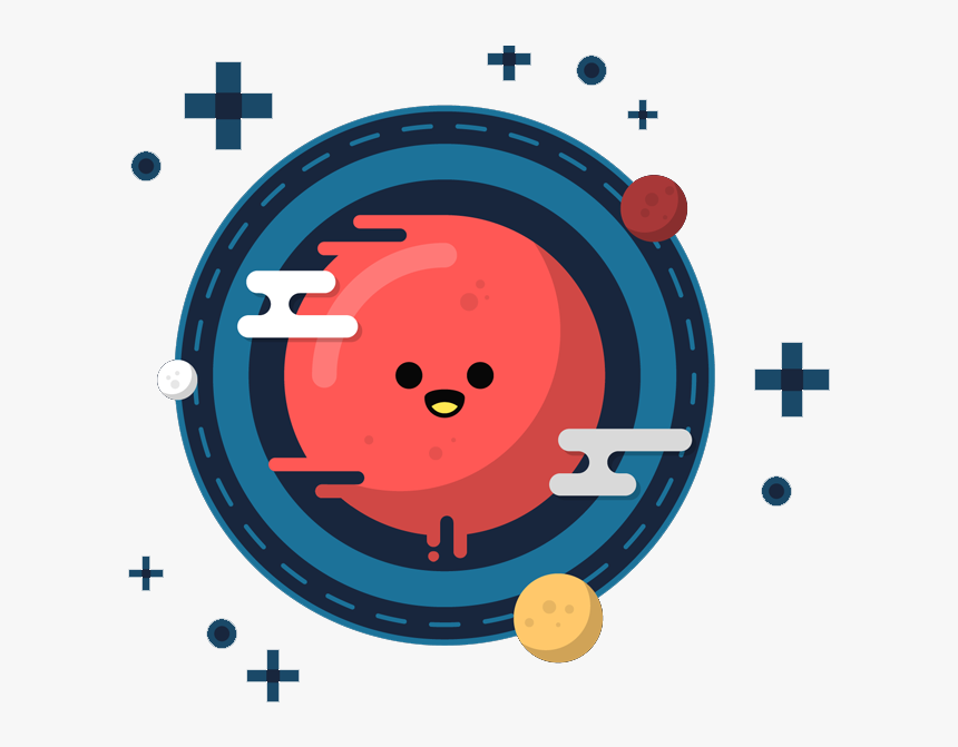 Cartoon Planet Png, Transparent Png