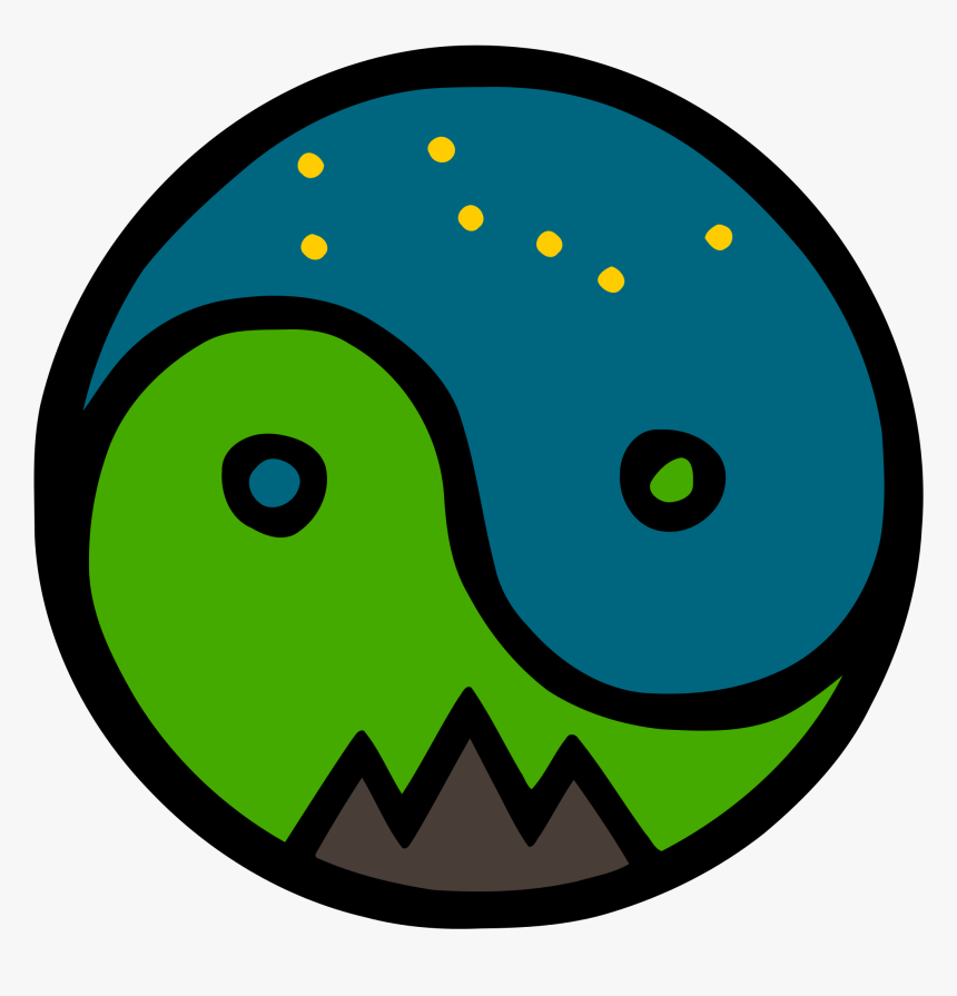 Earth Clip Heaven - Heaven And Earth Yin And Yang, HD Png Download
