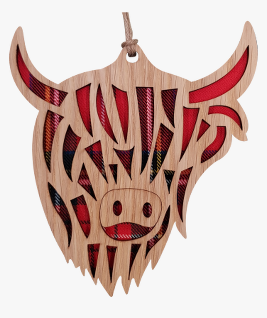 Highland Coo Hanging Plaque - Mask, HD Png Download
