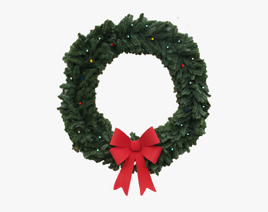 Wreath - Transparent Holiday Wreath, HD Png Download