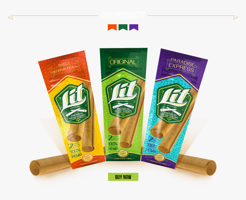 Image - Lit Hemp Wraps, HD Png Download
