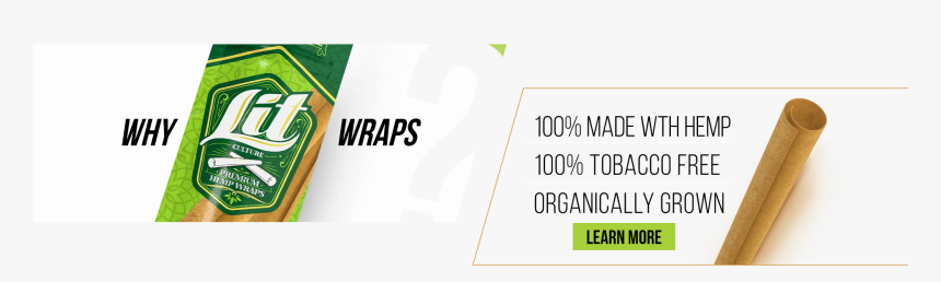Image - Lit Culture Hemp Wraps, HD Png Download