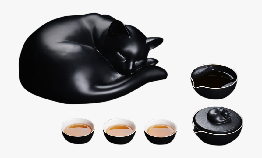 Sleeping Tea Cat - Eye Shadow, HD Png Download