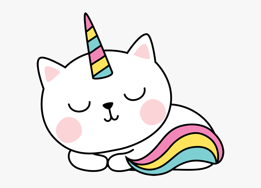 Sleeping Kittycorn Clipart , Png Download - Cute Unikitty Cat, Transparent Png