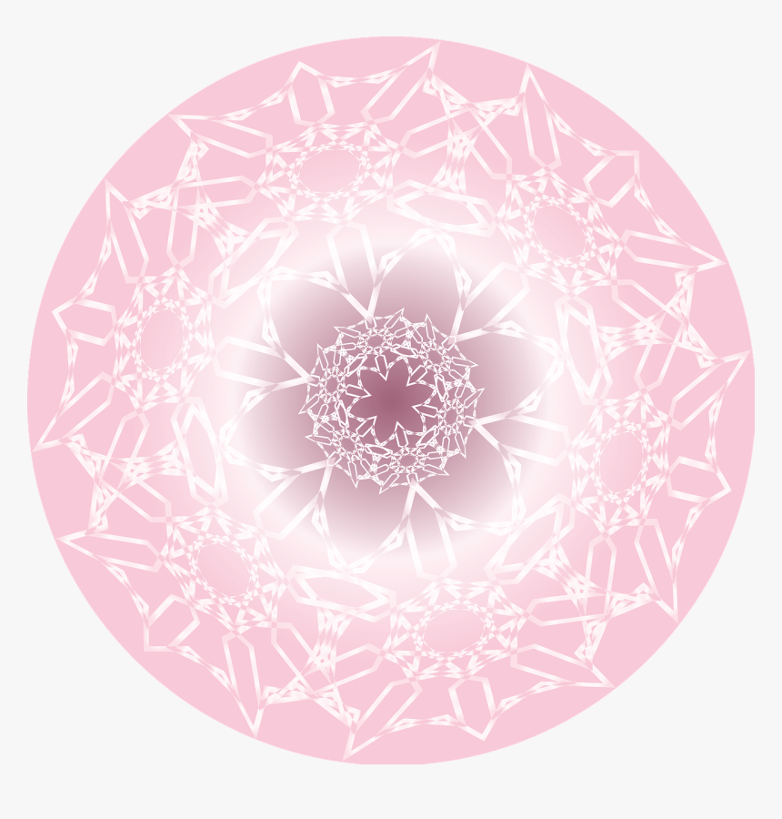 Pattern Floral Flower Free Photo - Circle, HD Png Download