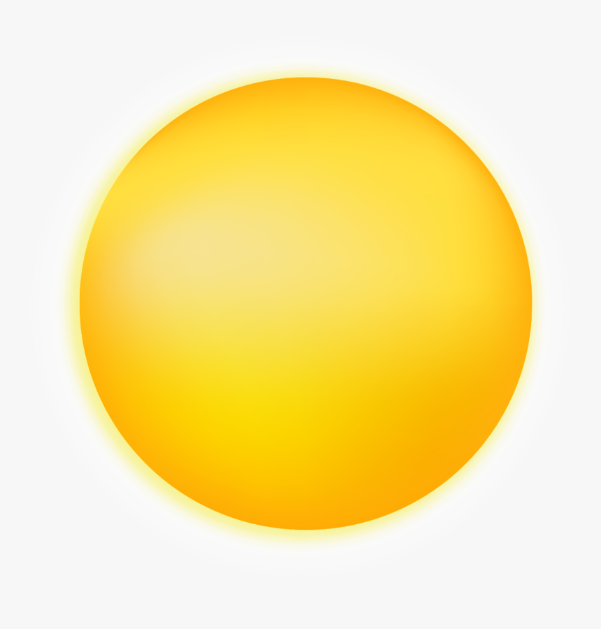 Yellow Sun Sunrise Sunshine Png Download - Circle, Transparent Png