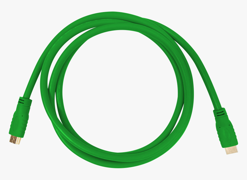 20160912 Green 20160912 Red2 20160912 Blue - Hdmi Cable Colored 2m Green, HD Png Download