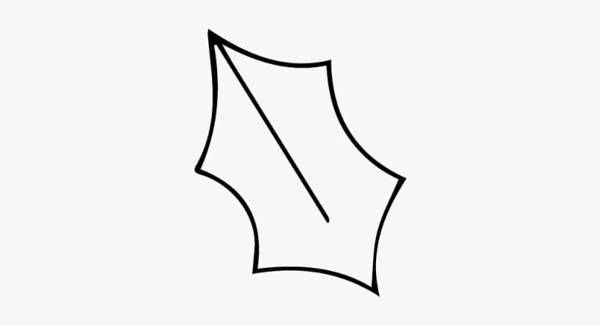 Holly Leaf Template Leafandtrees