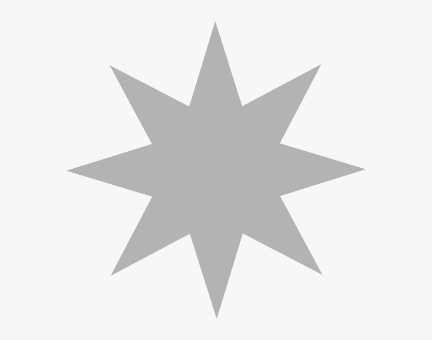 Silver Star Clip Art At Clker - Corona Diffraction, HD Png Download