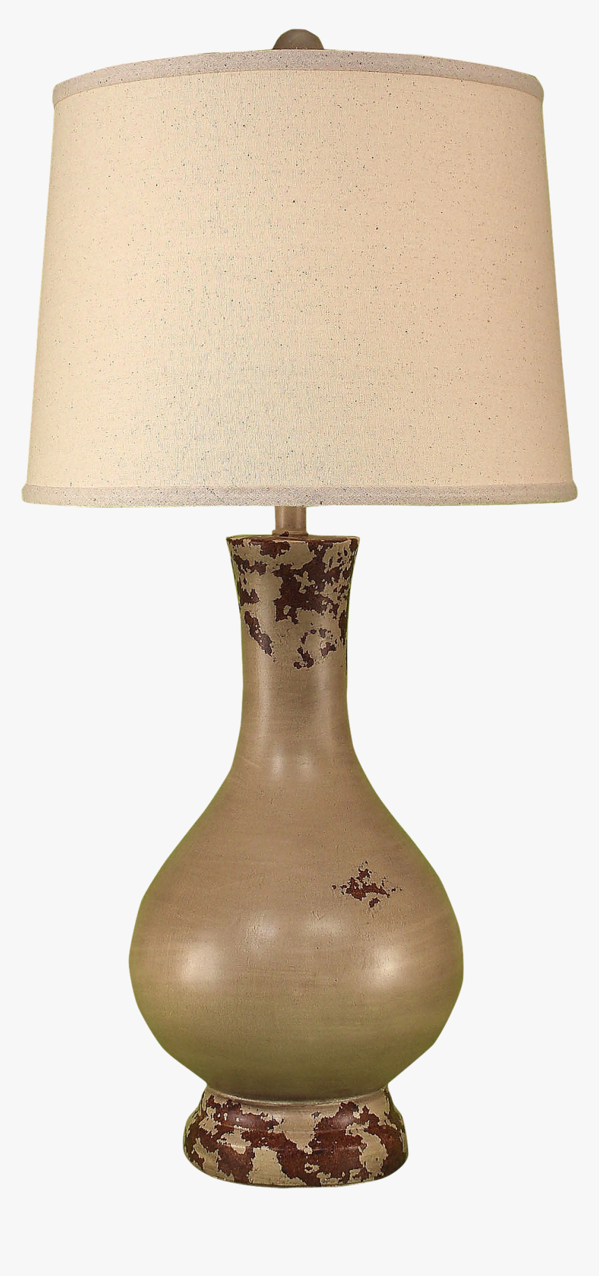 Aged Cottage Large Genie Bottle Table Lamp - Lamp, HD Png Download