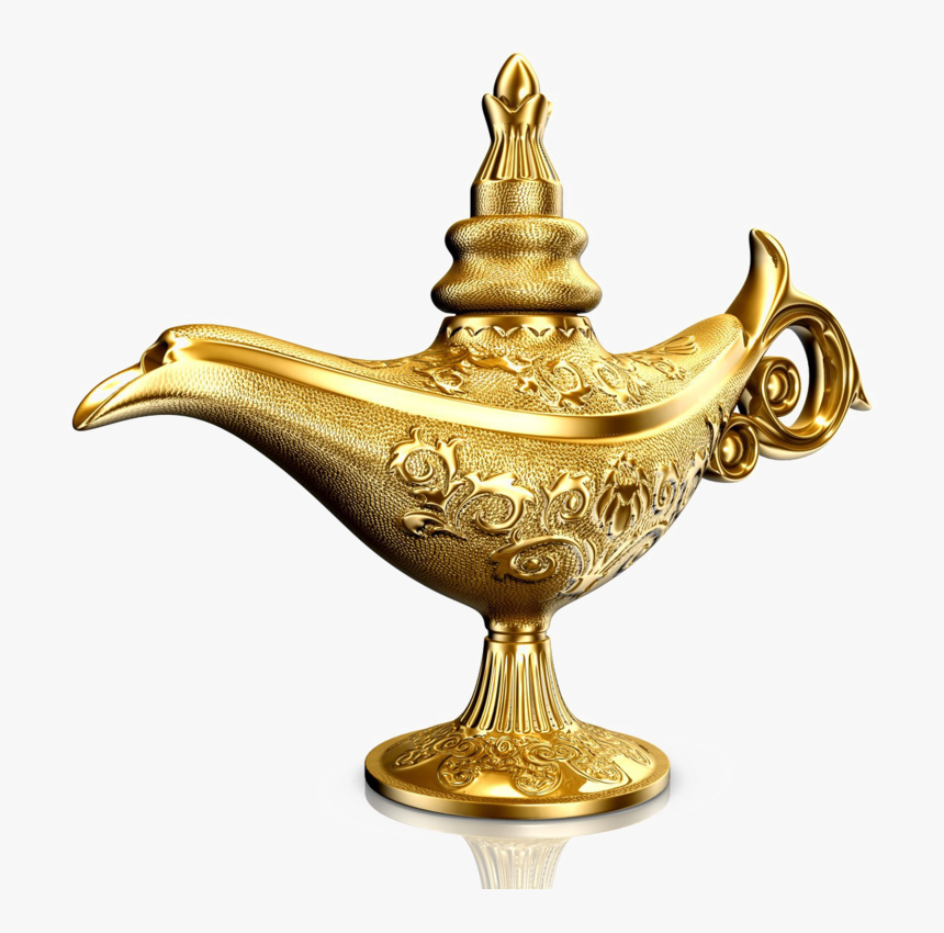 Fancy Lamp Png Transparent Image - Oil Lamp Png Genie, Png Download