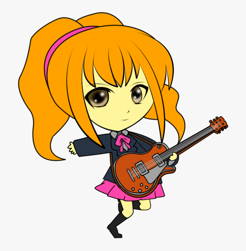 Anime Clipart Rock And Roll Kid - Drawing, HD Png Download