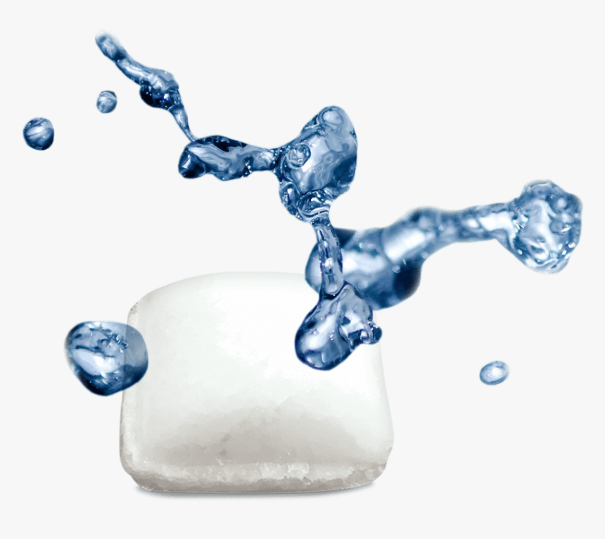 Gotas De Agua Con Compactado De Sal - Asociacion Mundial Del Agua, HD Png Download