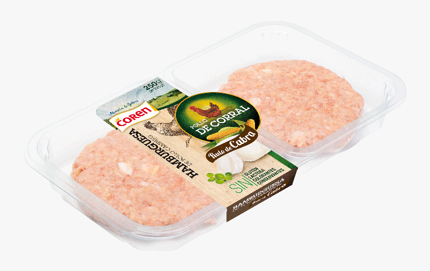 Hamburguesa De Pollo De Corral Con Queso De Cabra - Jagdwurst, HD Png Download